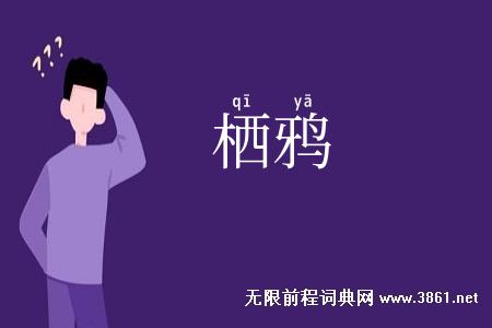 栖鸦